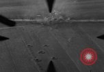 Image of P-47 of U.S. 404th squadron strafing European Theater, 1945, second 19 stock footage video 65675045658