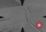 Image of P-47 of U.S. 404th squadron strafing European Theater, 1945, second 47 stock footage video 65675045658