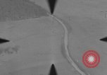 Image of P-47 of U.S. 404th squadron strafing European Theater, 1945, second 48 stock footage video 65675045658