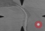 Image of P-47 of U.S. 404th squadron strafing European Theater, 1945, second 52 stock footage video 65675045658