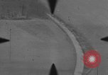 Image of P-47 of U.S. 404th squadron strafing European Theater, 1945, second 55 stock footage video 65675045658