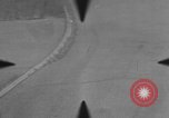 Image of P-47 of U.S. 404th squadron strafing European Theater, 1945, second 62 stock footage video 65675045658