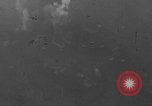 Image of P-47 piloted by Lt Johnson strafes roads European Theater, 1945, second 7 stock footage video 65675045659