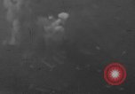 Image of P-47 piloted by Lt Johnson strafes roads European Theater, 1945, second 16 stock footage video 65675045659