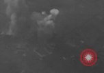 Image of P-47 piloted by Lt Johnson strafes roads European Theater, 1945, second 19 stock footage video 65675045659