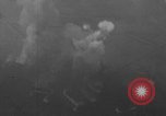 Image of P-47 piloted by Lt Johnson strafes roads European Theater, 1945, second 22 stock footage video 65675045659
