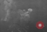 Image of P-47 piloted by Lt Johnson strafes roads European Theater, 1945, second 23 stock footage video 65675045659