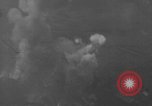Image of P-47 piloted by Lt Johnson strafes roads European Theater, 1945, second 24 stock footage video 65675045659