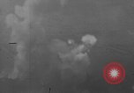 Image of P-47 piloted by Lt Johnson strafes roads European Theater, 1945, second 25 stock footage video 65675045659