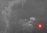 Image of P-47 piloted by Lt Johnson strafes roads European Theater, 1945, second 26 stock footage video 65675045659