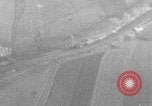Image of P-47 piloted by Lt Johnson strafes roads European Theater, 1945, second 47 stock footage video 65675045659
