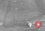 Image of P-47 piloted by Lt Johnson strafes roads European Theater, 1945, second 49 stock footage video 65675045659