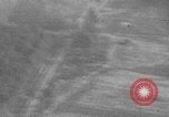 Image of P-47 piloted by Lt Johnson strafes roads European Theater, 1945, second 60 stock footage video 65675045659
