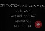 Image of gun camera footage P-47 snowy terrain European Theater, 1945, second 3 stock footage video 65675045662