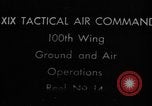 Image of gun camera footage P-47 snowy terrain European Theater, 1945, second 6 stock footage video 65675045662