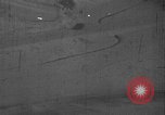 Image of gun camera footage P-47 snowy terrain European Theater, 1945, second 28 stock footage video 65675045662