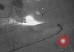 Image of gun camera footage P-47 snowy terrain European Theater, 1945, second 30 stock footage video 65675045662