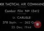 Standbild strafing europäische Theater, 1944, aus Sekunde 3 historischem Filmmaterial Videoclip 65675045670