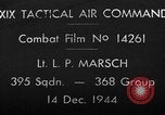 Standbild strafing europäische Theater, 1944, aus Sekunde 1 historischem Filmmaterial Videoclip 65675045671