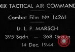 Standbild strafing europäische Theater, 1944, aus Sekunde 5 historischem Filmmaterial Videoclip 65675045671