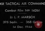 Standbild strafing europäische Theater, 1944, aus Sekunde 7 historischem Filmmaterial Videoclip 65675045671