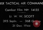 Standbild strafing europäische Theater, 1944, aus Sekunde 3 historischem Filmmaterial Videoclip 65675045673