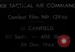 Standbild strafing europäische Theater, 1944, aus Sekunde 1 historischem Filmmaterial Videoclip 65675045674