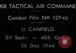 Standbild strafing europäische Theater, 1944, aus Sekunde 4 historischem Filmmaterial Videoclip 65675045674