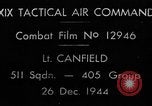 Standbild strafing europäische Theater, 1944, aus Sekunde 5 historischem Filmmaterial Videoclip 65675045674
