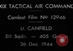 Standbild strafing europäische Theater, 1944, aus Sekunde 6 historischem Filmmaterial Videoclip 65675045674