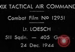 Standbild strafing europäische Theater, 1944, aus Sekunde 3 historischem Filmmaterial Videoclip 65675045675