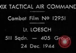 Standbild strafing europäische Theater, 1944, aus Sekunde 4 historischem Filmmaterial Videoclip 65675045675