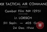 Standbild strafing europäische Theater, 1944, aus Sekunde 5 historischem Filmmaterial Videoclip 65675045675