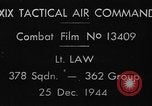 Standbild strafing europäische Theater, 1944, aus Sekunde 3 historischem Filmmaterial Videoclip 65675045677