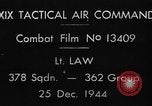 Standbild strafing europäische Theater, 1944, aus Sekunde 4 historischem Filmmaterial Videoclip 65675045677