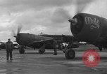 Immagine di P-47s del USAAF 365Fighter Group Chievres Belgio, 1944, secondo 8 filmato di repertorio 65675045685