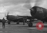 Immagine di P-47s del USAAF 365Fighter Group Chievres Belgio, 1944, secondo 9 filmato di repertorio 65675045685