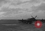 Immagine di P-47s del USAAF 365Fighter Group Chievres Belgio, 1944, secondo 18 filmato di repertorio 65675045685