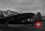 Immagine di P-47s del USAAF 365Fighter Group Chievres Belgio, 1944, secondo 40 filmato di repertorio 65675045685