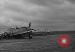 Immagine di P-47s del USAAF 365Fighter Group Chievres Belgio, 1944, secondo 46 filmato di repertorio 65675045685