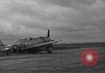 Immagine di P-47s del USAAF 365Fighter Group Chievres Belgio, 1944, secondo 48 filmato di repertorio 65675045685