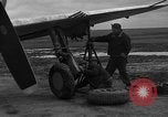 Image of Mechanics performing maintenance on P-47s Chievres Belgium, 1944, second 6 stock footage video 65675045686