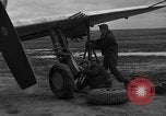 Image of Mechanics performing maintenance on P-47s Chievres Belgium, 1944, second 7 stock footage video 65675045686