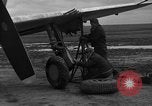 Image of Mechanics performing maintenance on P-47s Chievres Belgium, 1944, second 8 stock footage video 65675045686