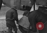 Image of Mechanics performing maintenance on P-47s Chievres Belgium, 1944, second 16 stock footage video 65675045686
