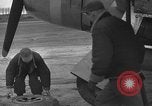 Image of Mechanics performing maintenance on P-47s Chievres Belgium, 1944, second 18 stock footage video 65675045686