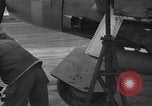 Image of Mechanics performing maintenance on P-47s Chievres Belgium, 1944, second 19 stock footage video 65675045686