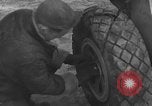 Image of Mechanics performing maintenance on P-47s Chievres Belgium, 1944, second 20 stock footage video 65675045686