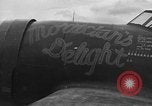 Image of Mechanics performing maintenance on P-47s Chievres Belgium, 1944, second 35 stock footage video 65675045686