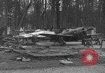 Image of Mechanics performing maintenance on P-47s Chievres Belgium, 1944, second 39 stock footage video 65675045686